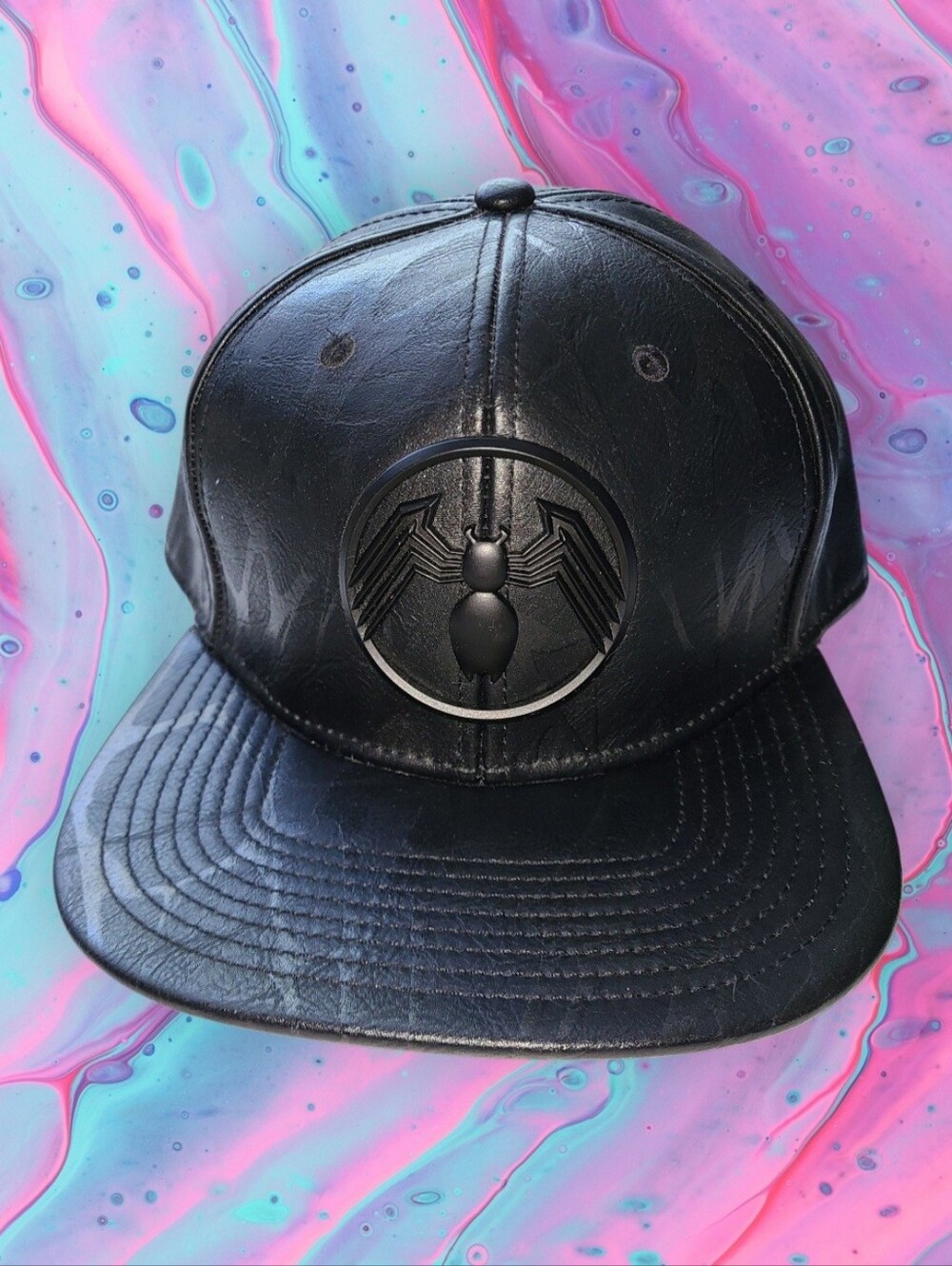 Marvel Spiderman Venom logo hat